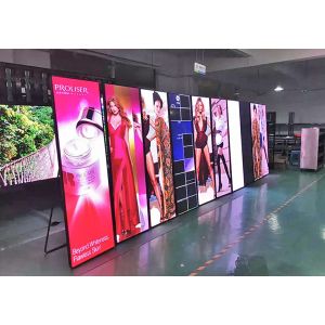 1000nits Smd2121 Free Standing Poster Display 300W For Advertising