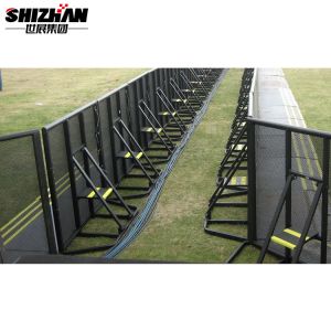 12 M Metal Bar Safety Concert Crowd Control Crash Barricades