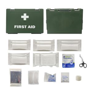Large Plastic Workplace First Aid Kit Full Emergency Medical Supply Accessories