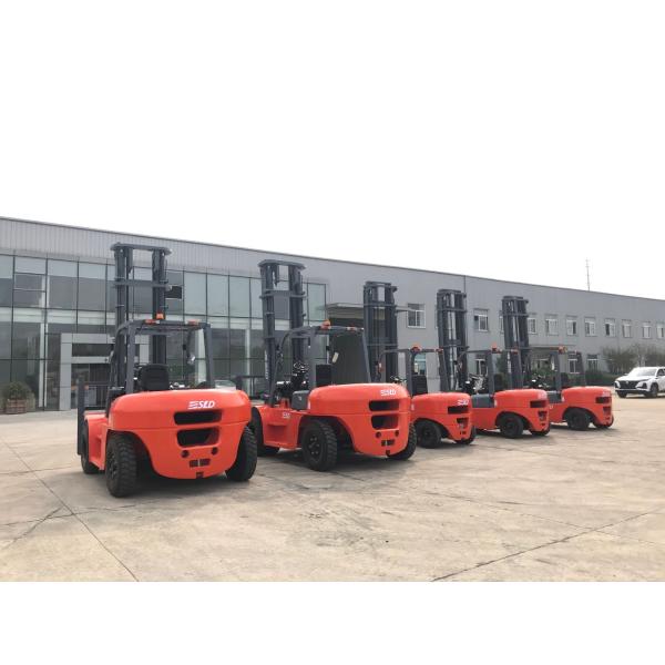Mitsubishi Engine 3000mm Mast 4 Ton Diesel Forklift Truck