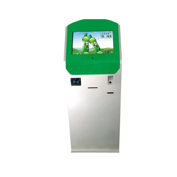 500GB Self Service Information Kiosk 16.2M 22 Inch Ordering Payment Kiosk