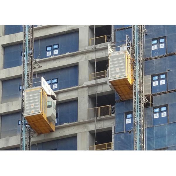 Buy Rack And Pinion Man Material 400M Construction Site Lift SC200 at wholesale prices