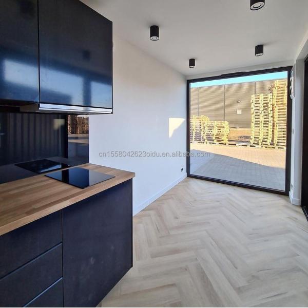 Upgrade Your Home with a Customized 20ft or 40ft Shipping Container Home Featuring One Room One Kitchen and One Bathroom