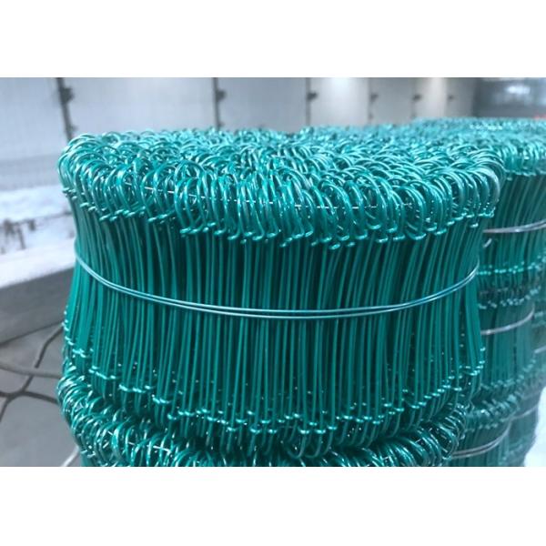 Buy Pvc 16ga Metal Tie Wire 12cm 14cm 16cm 20cm Double Loop at wholesale prices