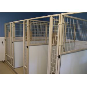 China backyard Outdoor Welded Wire Dog Kennels on sale
