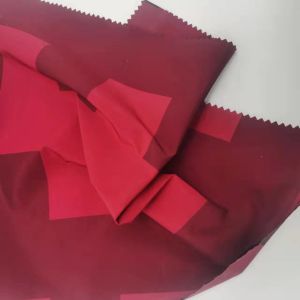 100% Polyester Winter Jacket Fabric In 2 Layers Weaving 50Dx50D Down Proof