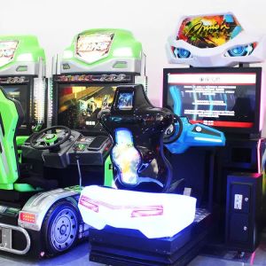 42LCD Dynamic Car Racing Game Machine Immersive With Humanity Design