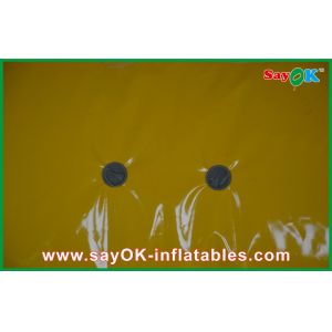 3m Decoration Custom Inflatable Products Yellow Inflatable Pyramid Superior