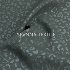 Embossed Print Recycled Swimwear Fabric Sweat Absorbing Bikini Style