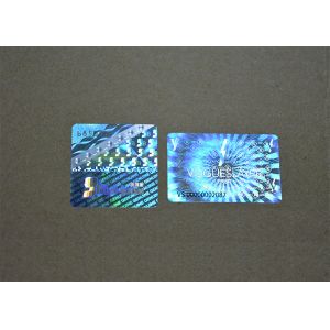 Quality Cosmetics Box Holographic Security Stickers Genuine Transparent Holographic Sticker for sale