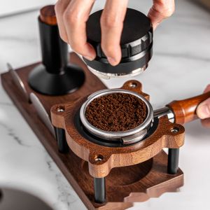 Modern Tamping Station for Coffee and Tea Enthusiasts at Home Functional