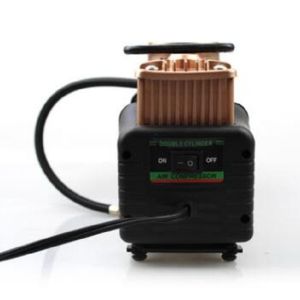 Gold Car Air Compressor 12v Dc , 150psi Auto Air Compressor Portable