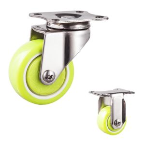 China Rustproof 40mm Stainless Steel Casters For Electric Appliance on sale