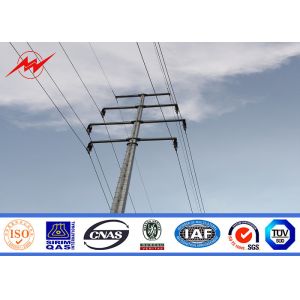 11.9m 200dan Steel Utility Pole In Transmission Powerful Line