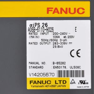 Quality A06B-6110-H026 Yellow Fanuc Servo Actuator for sale