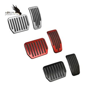 Foot Pedal Pads Set For Tesla Model 3 Model Y Non-Slip Performance Aluminum Car