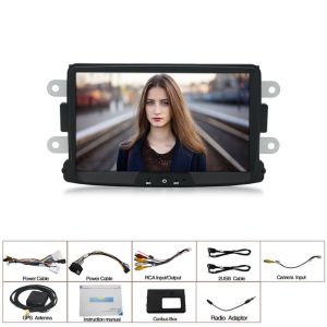 8" Screen 2din Android Car Multimedia Player for Dacia Logan Dokker Duster