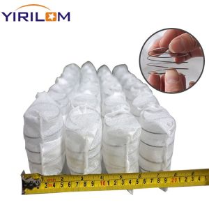 High Carbon Steel Wire Pocket Spring for Pillow with 0.9mm-1.2mm Wire Diameter