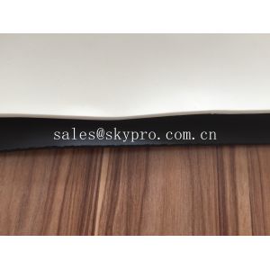 Durable foam latex sheet rubber roll  thick 2mm to 10mm , black and white color