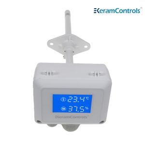 Buy cheap Wall Mounted Temp Humidity Pressure Sensor 0-10V IP65 from wholesalers