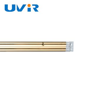 15x33mm Gold Coating IRP Infrared Lamp for Printing 6200W