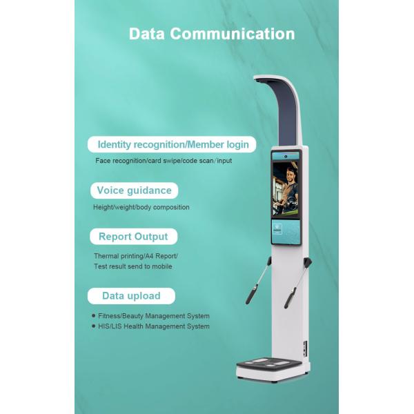 SH-V19F Height Weight Body Fat Measuring Scale Body Composition Analysis Machine