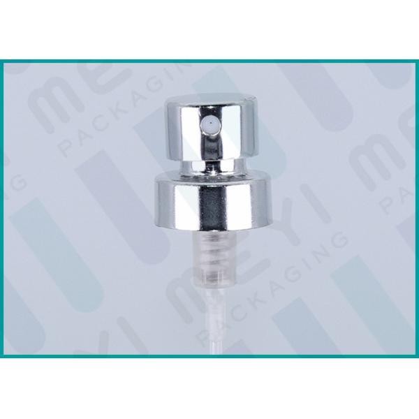 Buy Glossy Silver Reusable Perfume Spray Pump Nozzle With Silver Collar at wholesale prices