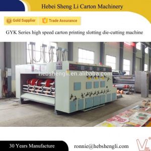 High Speed Auto Carton Manufacturing Machine