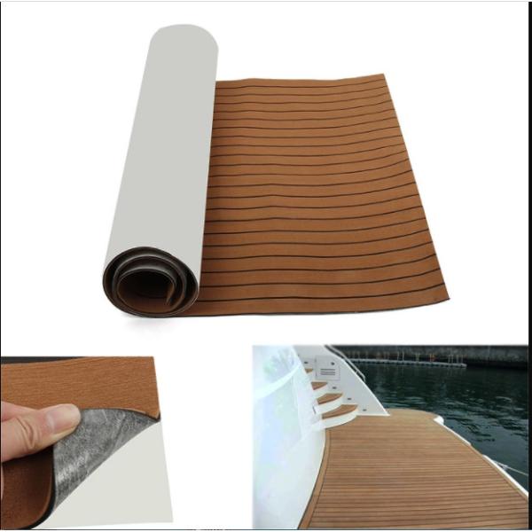 Buy SGS Moisture Resist 3 Layers EVA Faux Teak Sheet at wholesale prices