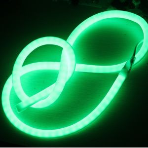 RGB Digital Pixel Chasing LED Neon 18mm 360 round neon strip IP67 DC12V