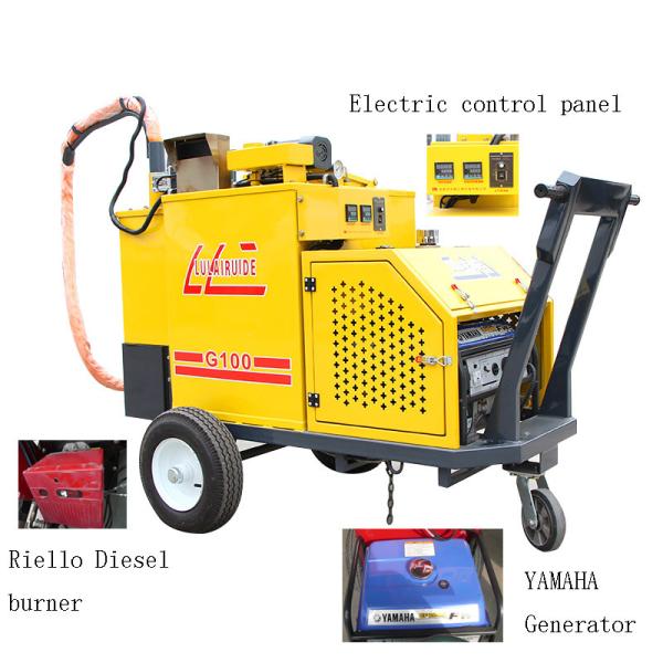Buy 100L Hot Melt Concrete Road  Asphalt Crack Joint Sealing Machine at wholesale prices
