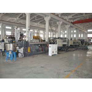 Automated DWC Pipe Machine , High Speed DWC Pipe Extrusion Line