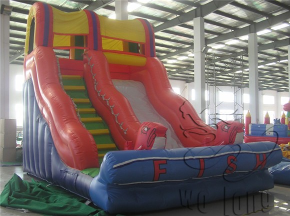 inflatable kids slide, high inflatable slide