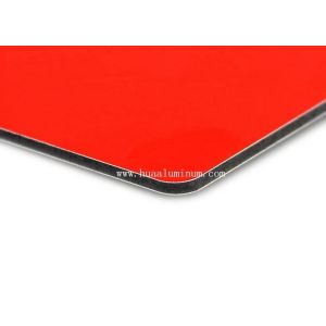 Weather Resistant 1250mm PVDF Aluminium Composite Panel Flat Surface