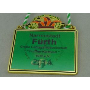 Carnival Enamel Medals Die Casting With Inserted Piece CFK