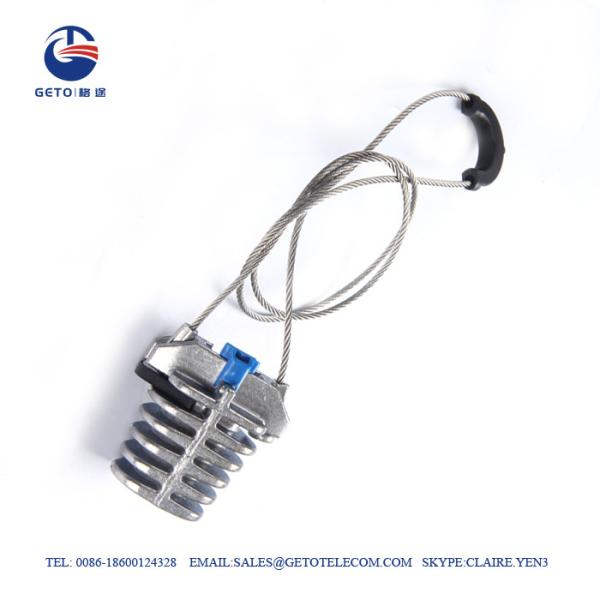 Buy Aluminum FTTH Figure 8 7KN 7mm Drop Cable Clamp at wholesale prices