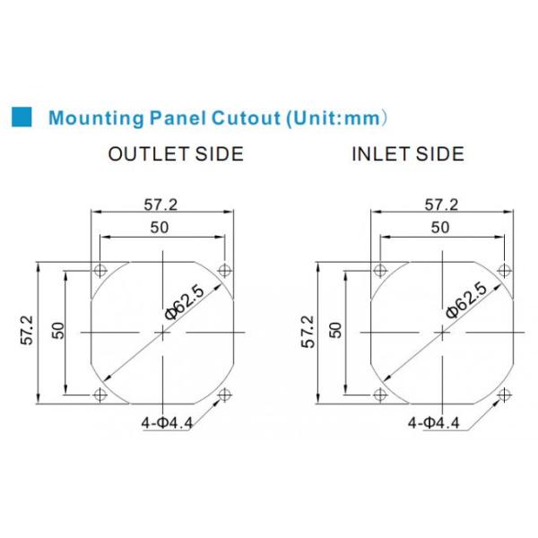 Ball / Sleeve Bearing Dc Ventilation Fan Notebook Cooling Fan With Plastic Impeller