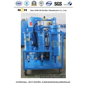 Vacuum 6000L/H Turbine Oil Purifier Filtration Machine 53KW Steel