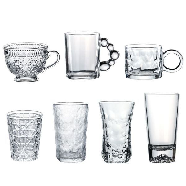 Sublimation Blank Glass Cup 11oz Glass Promotional Advertising Coffee Mug