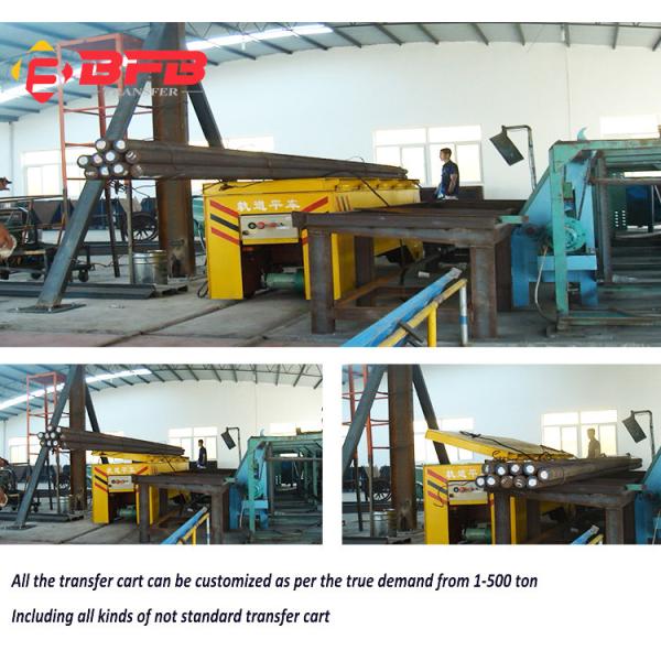 Workshop Scrap Material Transport Electric Flat Car Battery Driven Self Unloading