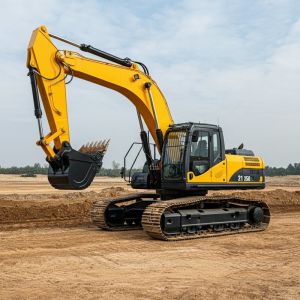 XE215C 21ton Hydraulic Crawler Excavator Operating Weight 21700kg With Isuzu