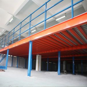 Platform Floor Industrial Mezzanine Floors 500-1000 Kg/m2 Load Capacity Modular