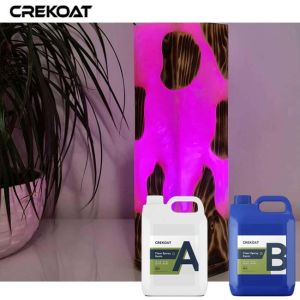 Water Resistant Clear Epoxy Varnish For Resin Bathroom Accessory Crafting