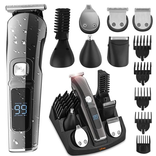 Buy KooFex Mens Beard Hair Trimmer Set IPX6 Waterproof Ultralight at wholesale prices