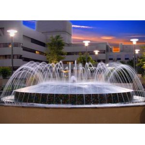 Water Flow 18m3/H Dancing Fountain Nozzles Graphic Design