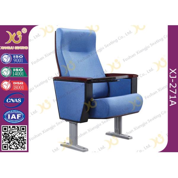 No Rustiness Aluminum Legs Auditorium Chairs For Hall / Conference Seating