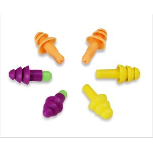 Soft Silicone Earplugs Sleep Noise Prevention Reusable Noise Reducing