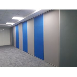 Soundproof Sliding Folding Room Partitions MDF + Aluminum Material