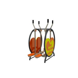 China Adult Outdoor Gymnastics Romantic Lovers Walking Machine Outdoor Fitness Equipment  Bars for Sale on sale