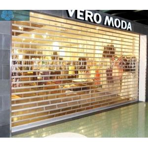 Easy Installation SS316 9mm Tube Clear Roller Door